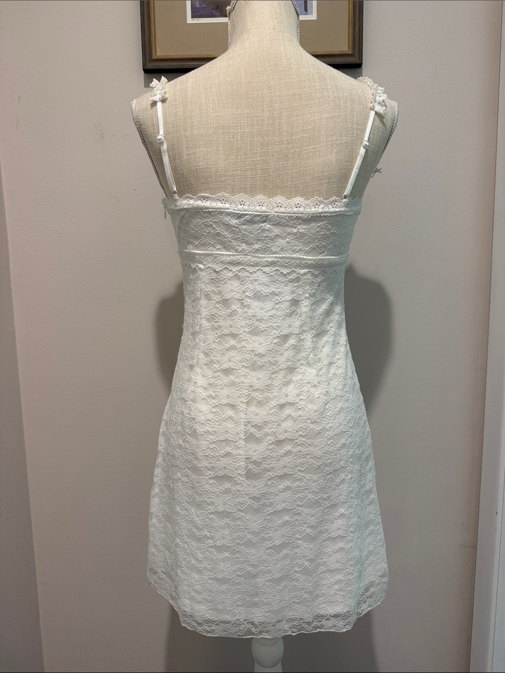 NWT Princess Polly Wignall Mini Dress White - Picture 6 of 8